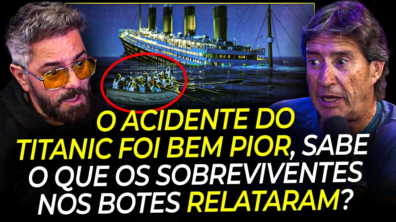 BASTIDORES DA TRAGÉDIA DO TITANIC: OS DETALHES AINDA NÃO CONTATOS DO NAUFRÁGIO [com JORGE SOUZA]