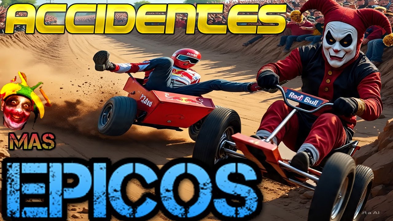 ¡LA CARRERA MÁS LOCA! Accidentes de Carritos Imperdibles 🏎️🏎️💀☠️