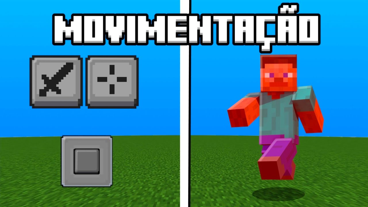 COMO MELHORAR A MOVIMENTAÇÃO COM NOVOS CONTROLES!!! | MCPE