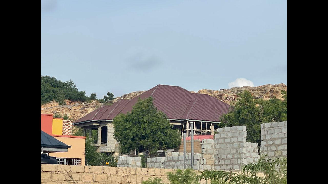 Building In Ghana | Very First Room by Room Walkthrough of the Project #Ghana #BuildingInGhana