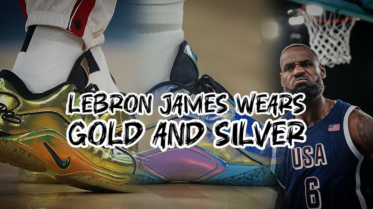 LEBRON JAMES Bags Olympics MVP, Wears GOLD and SILVER Nike LEBRON 22