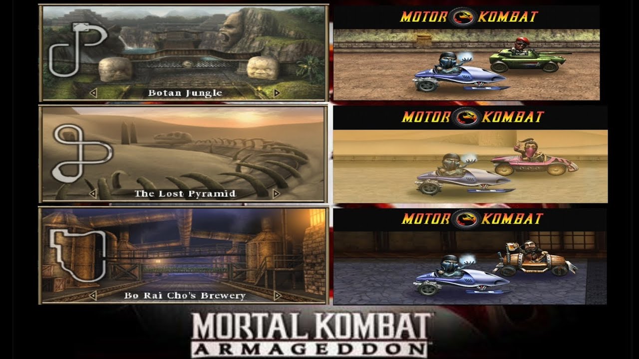 Mortal Kombat: Armageddon - Motor Kombat 