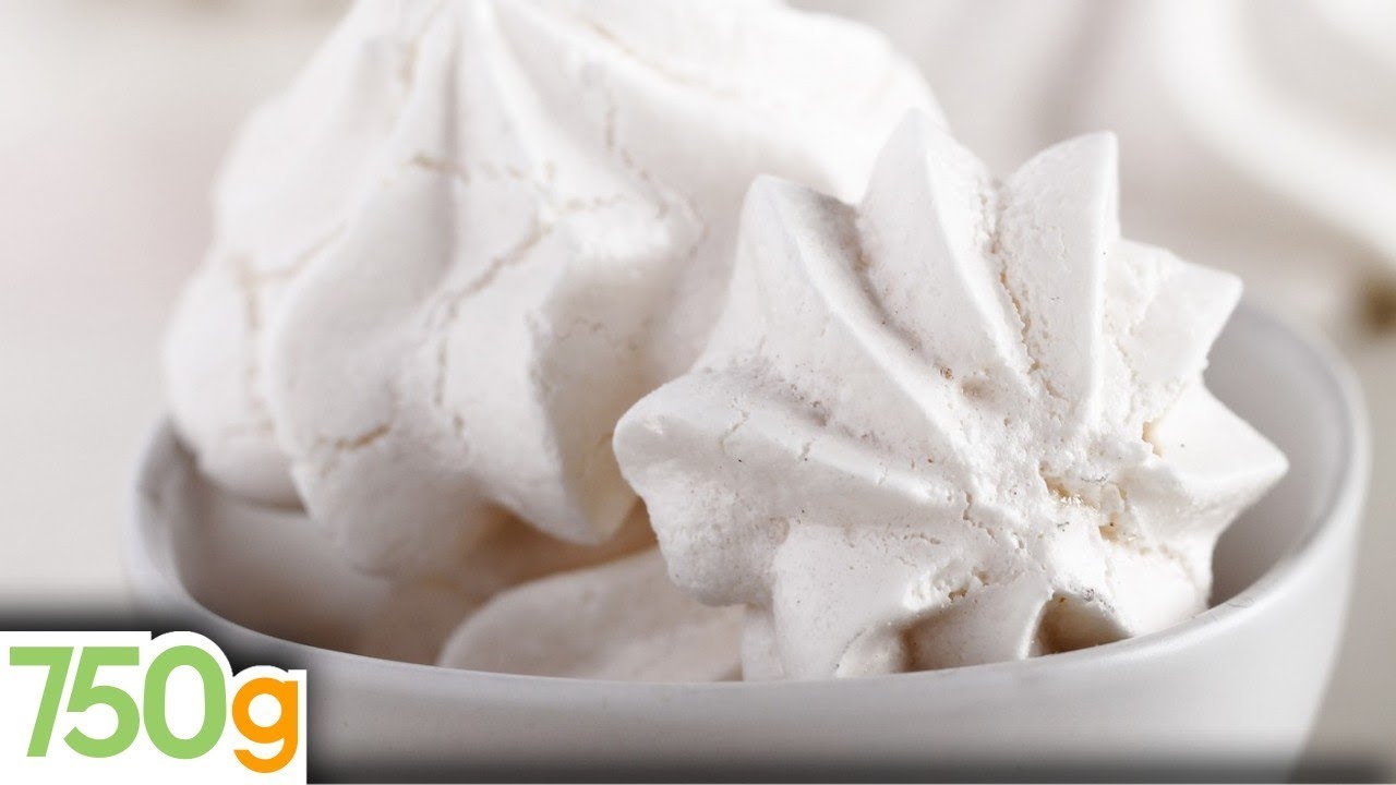 Recette Meringues fran&ccedil;aises - 750g