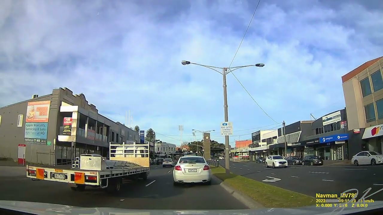 DASH CAM AUSTRALIA, MELBOURNE. DRIVING THROUGH FRANKSTON (4K)
