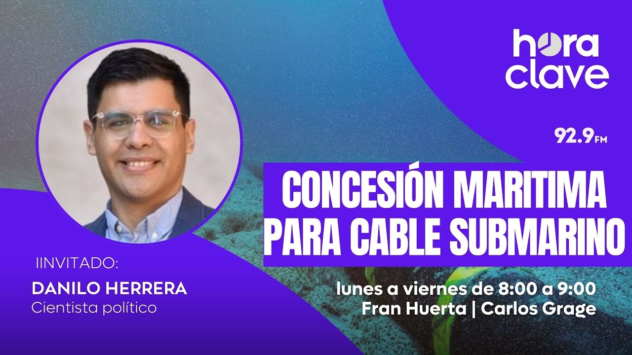 Danilo Herrera, Cientista político y analista legislativo #HoraClave