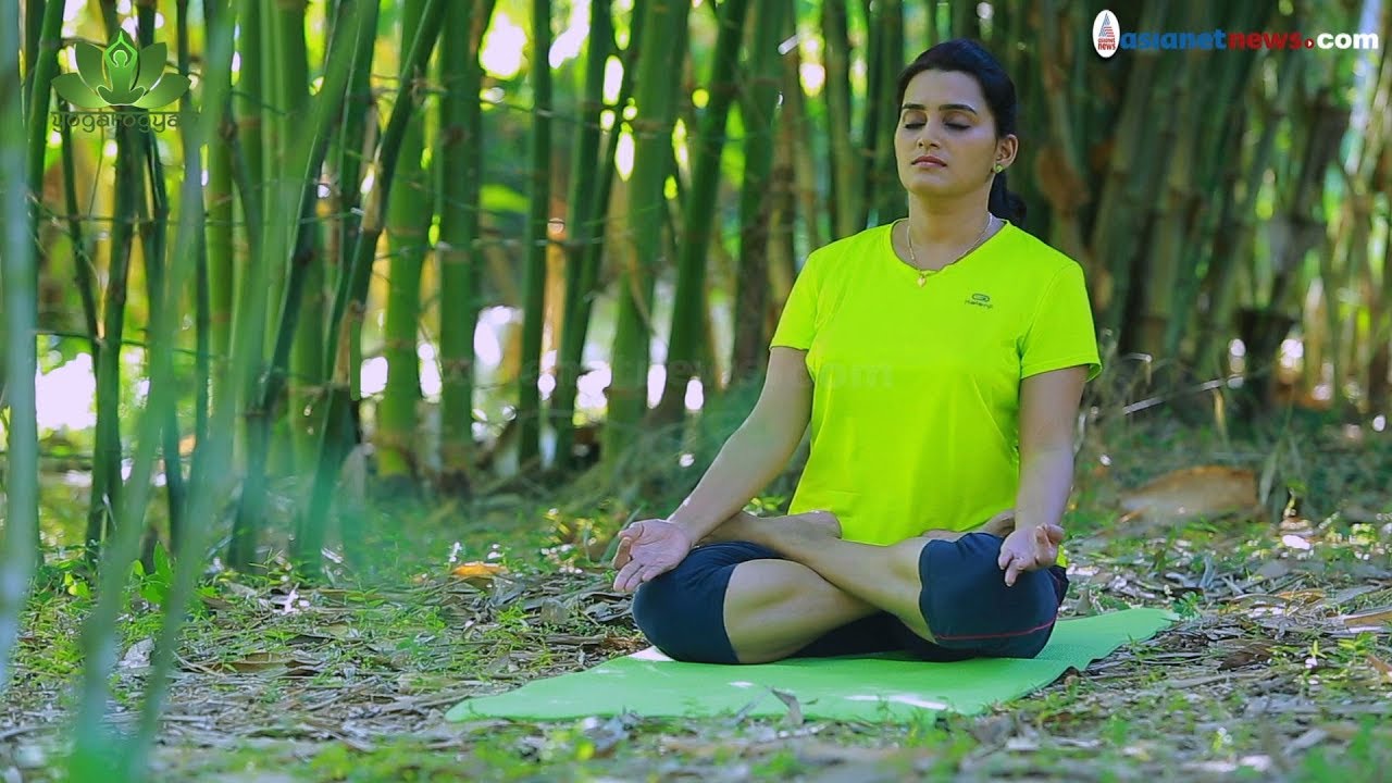 Yoga For Beginners - Padmasana (Lotus position)by Yogarogyam| പത്മാസനം