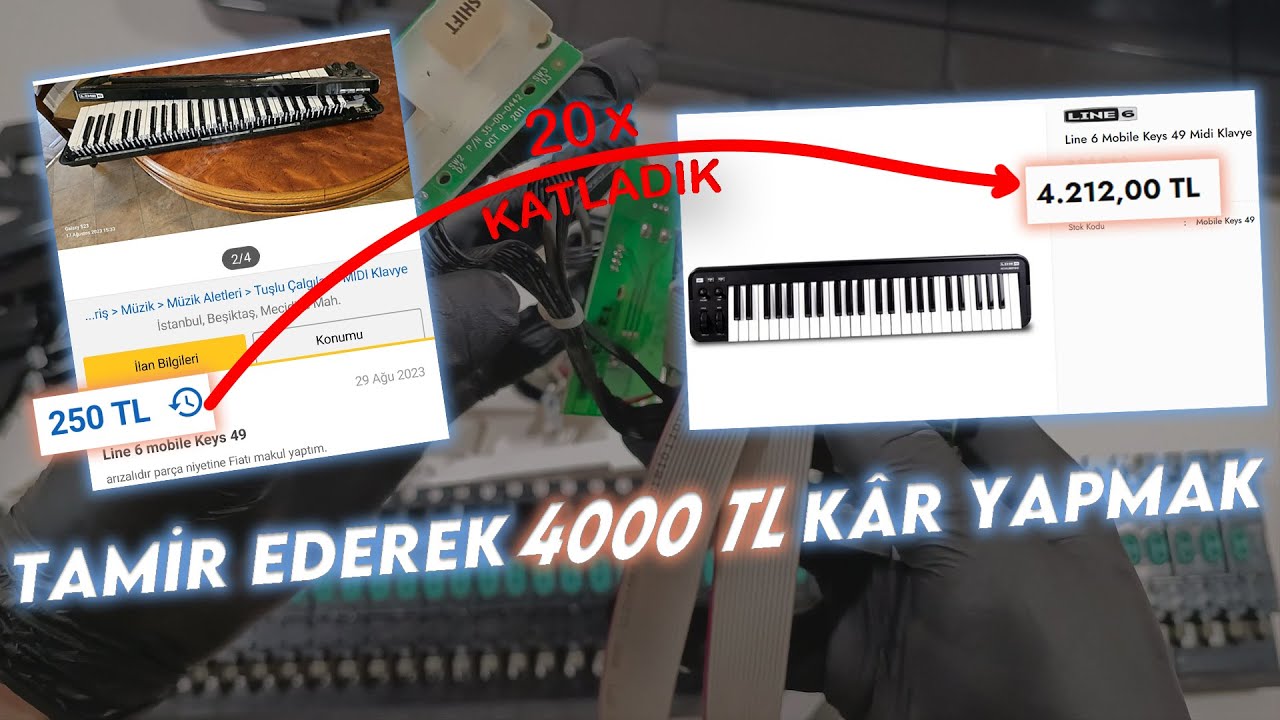 Neredeyse Bedavaya MIDI Klavye Sahibi Olmak !