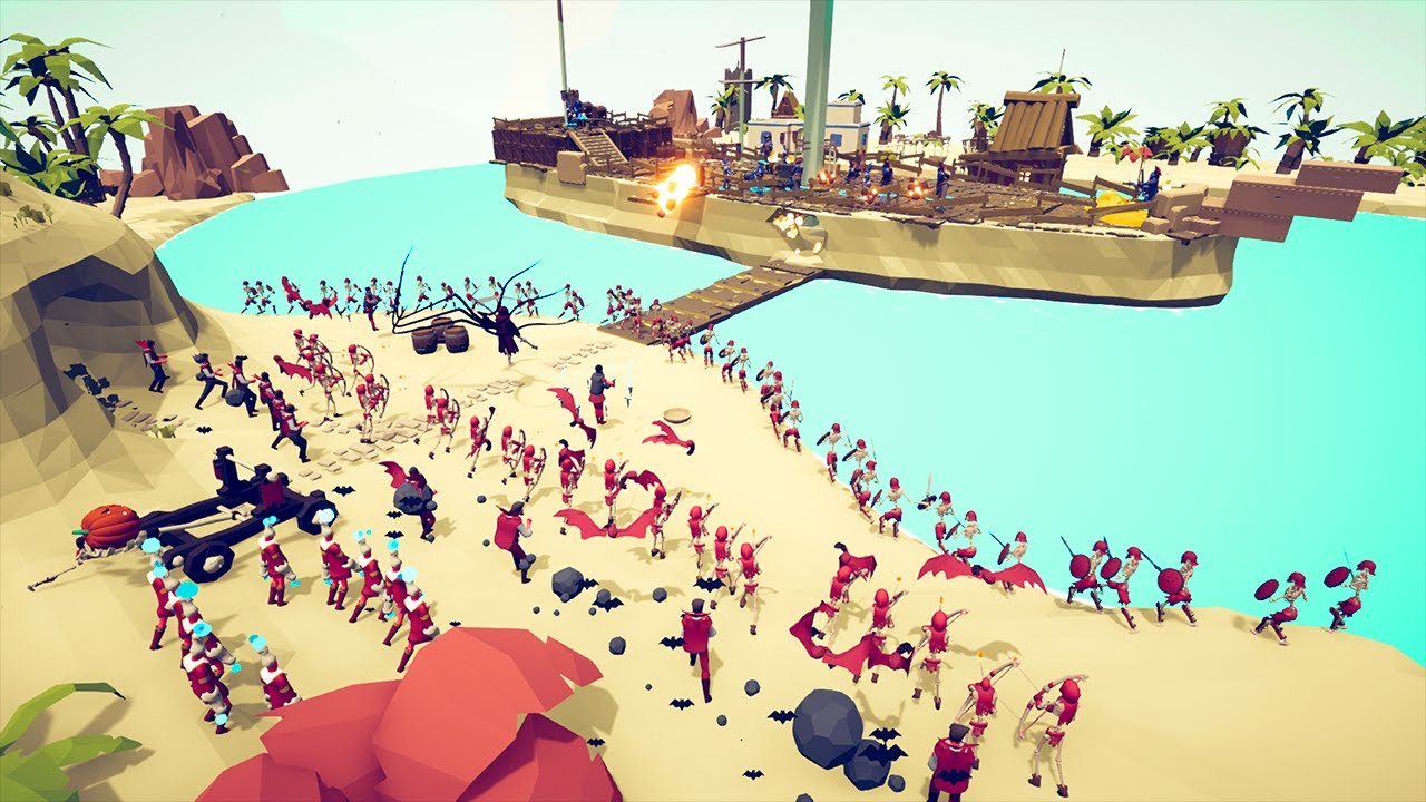 PIRATE FACTION vs OTHER FACTIONS 🏴‍☠️ | Totally Accurate Battle Simulator TABS