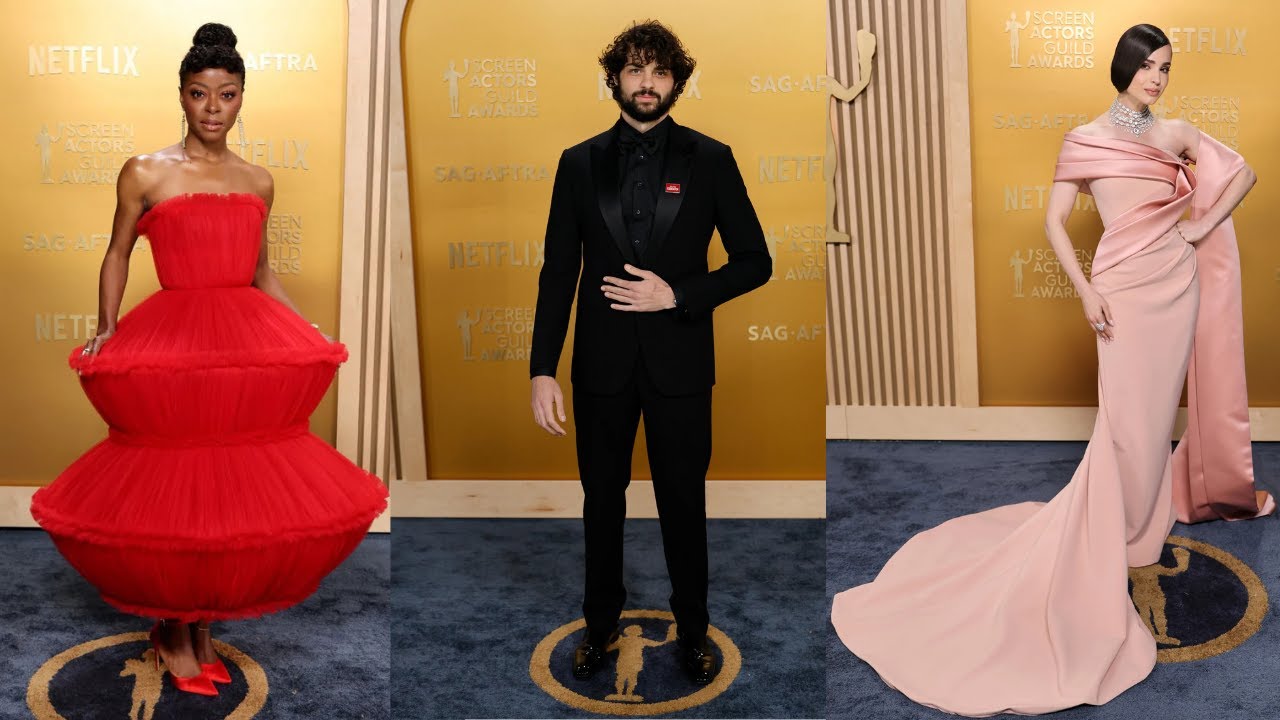 Red Carpet Glamour | 2025 SAG Awards Best Looks