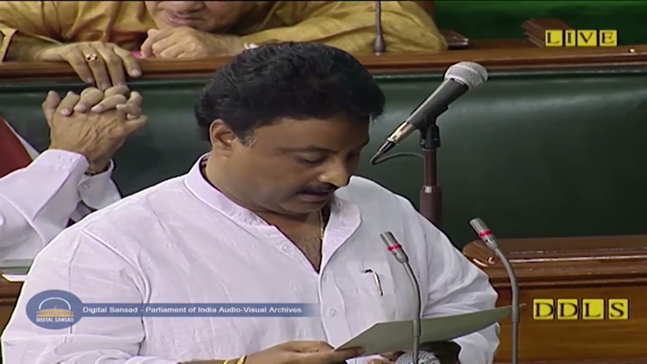 OATH OF SHRI SHRI A. P.  JITHENDRA REDDY FOR 13th LOK SABHA IN  1999