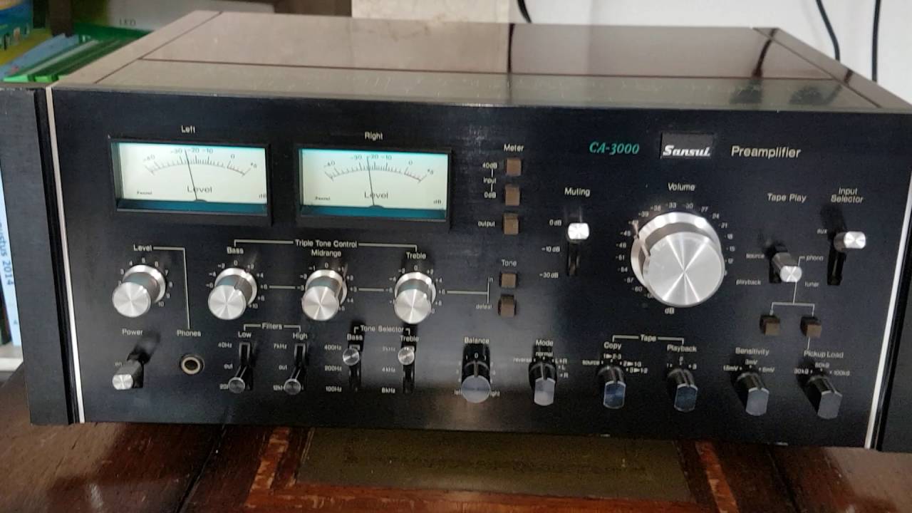 Sansui CA3000 preamp