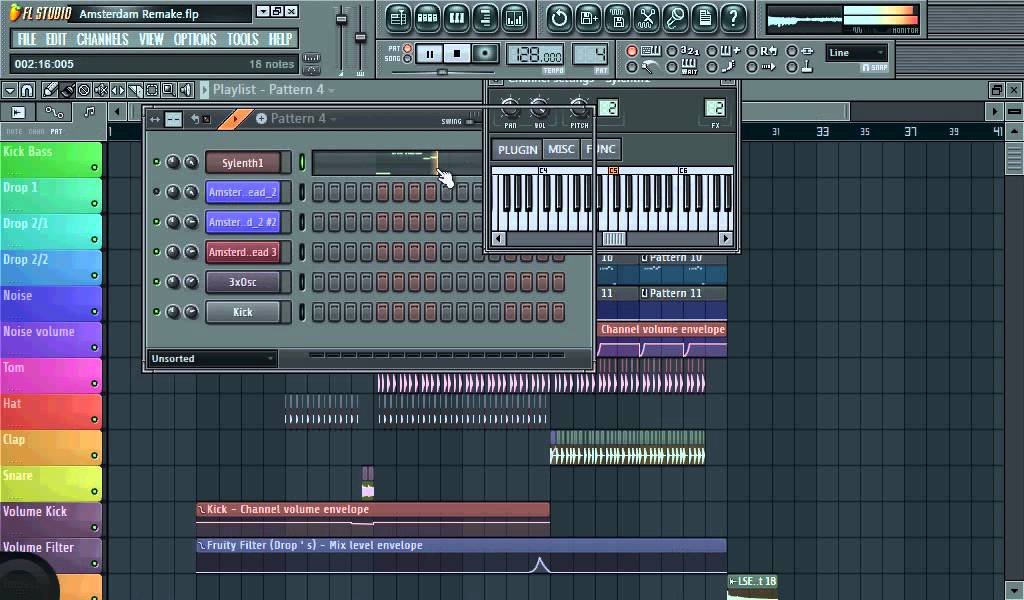 Dropgun - Amsterdam (FL Studio remake by R3WOT)