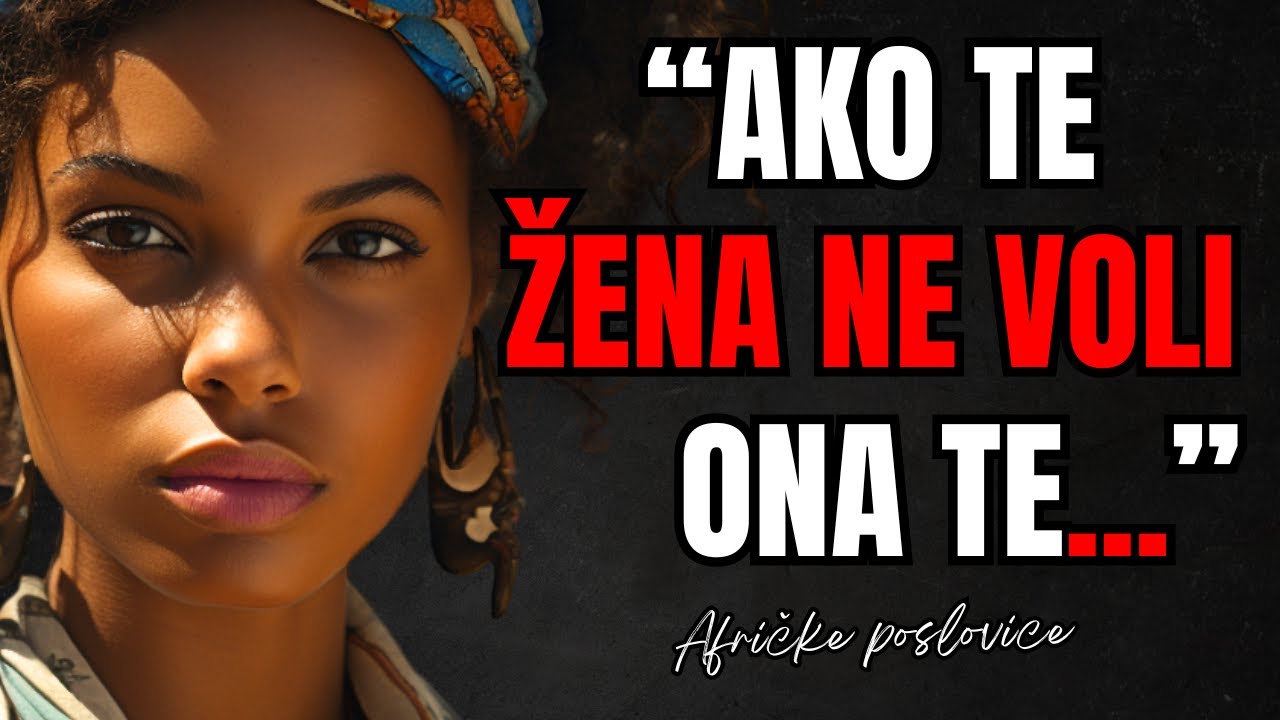 Skrivene Afričke Mudrosti i Izreke koje samo mali broj Ljudi Zna!