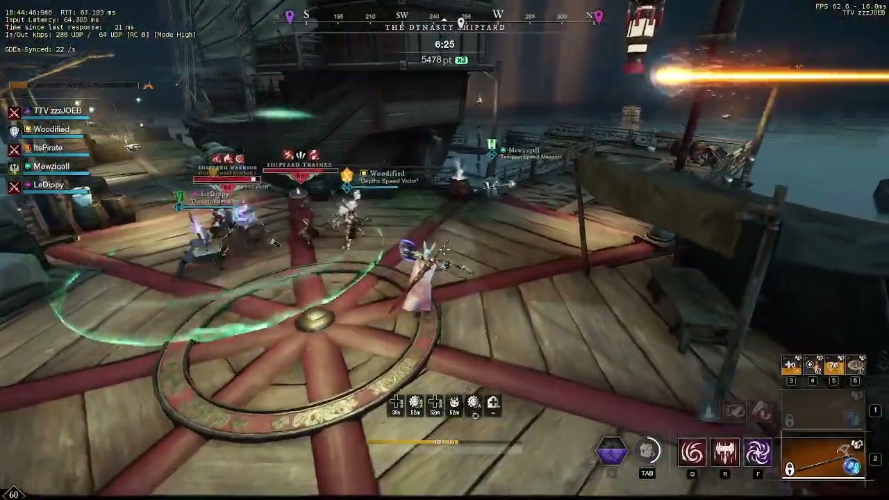 New world Season 1 record 12:37 dynasty