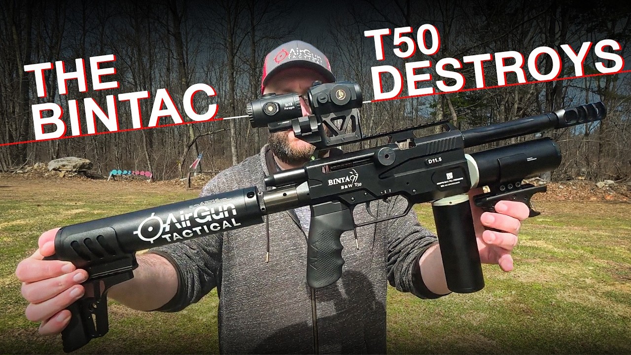 Ta ręczna armata kalibru 50 absolutnie niszczy - Bintac T50