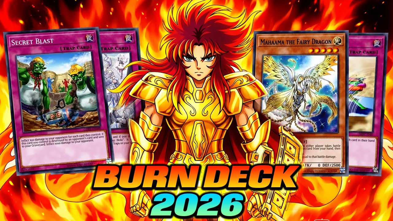 THE BEST MEME BURN DECK FOR 2026 IN MASTER DUEL GAMEPLAY + DECKLIST