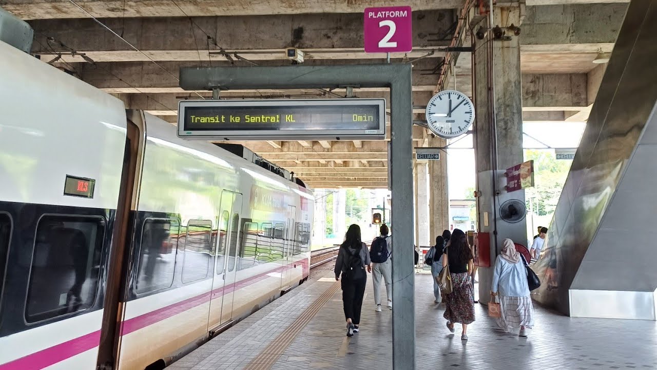 ERL KLIA TRANSIT | CRRC Changchun Equator [T2-05] Ride From KLIA Terminal 1 to Putrajaya/Cyberjaya