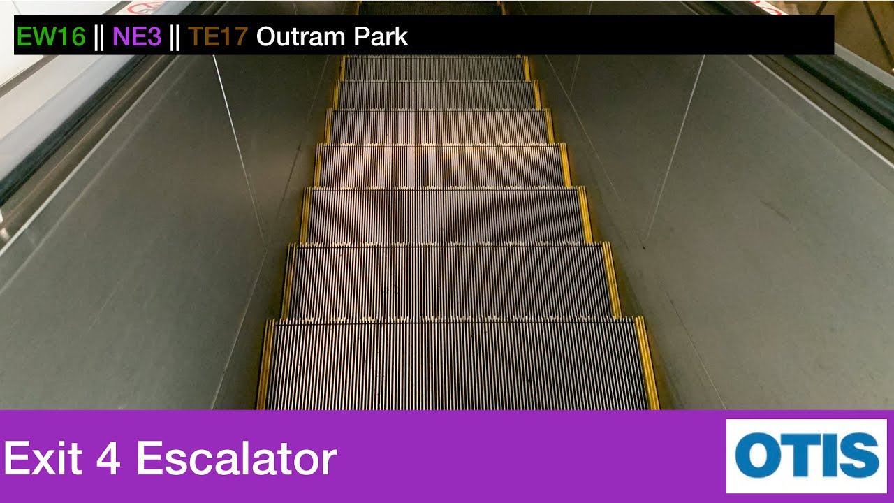 Outram Park MRT Station || Otis Escalator (Exit 4)