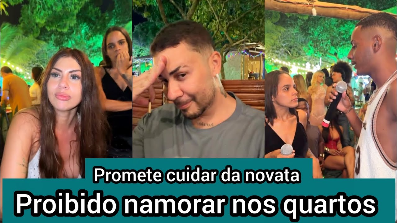 Festa na bodega - Carlinhos Maia avisa pra todos que está proibido namorar nos quartos e terá regras
