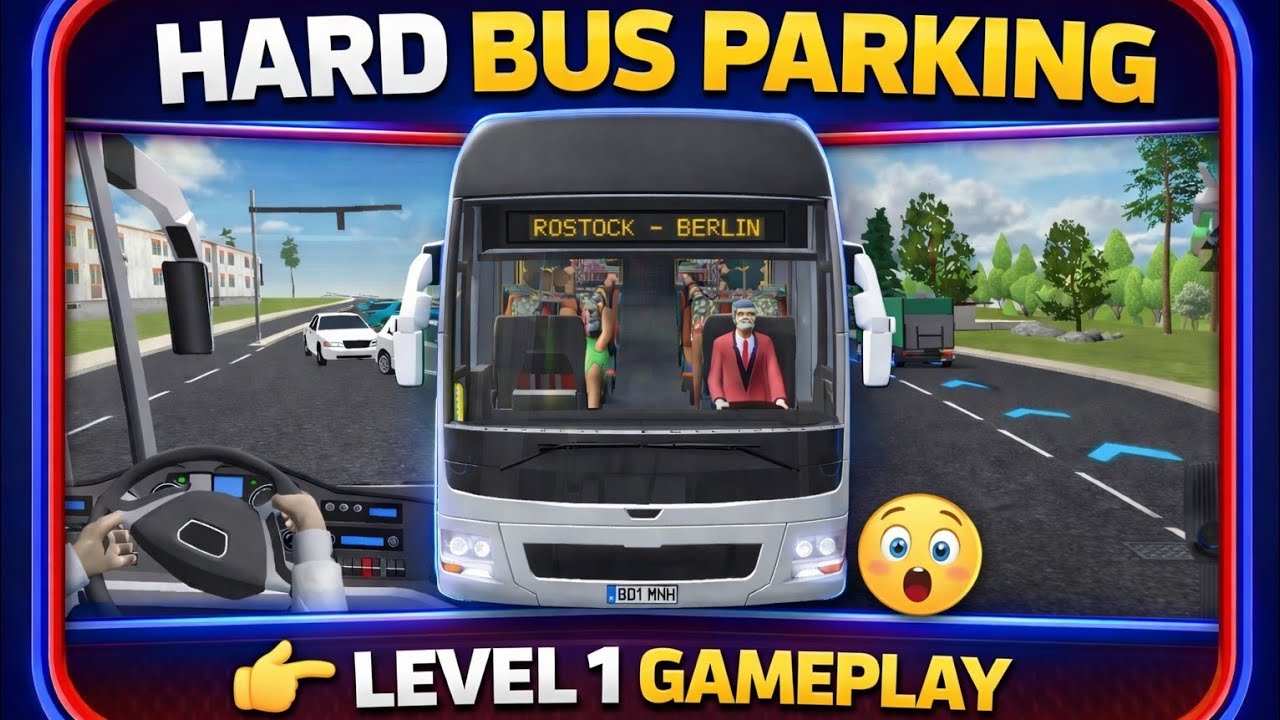 Welcome to my channel BabarRiderX.Watch this bus driving and hard parking gameplay.