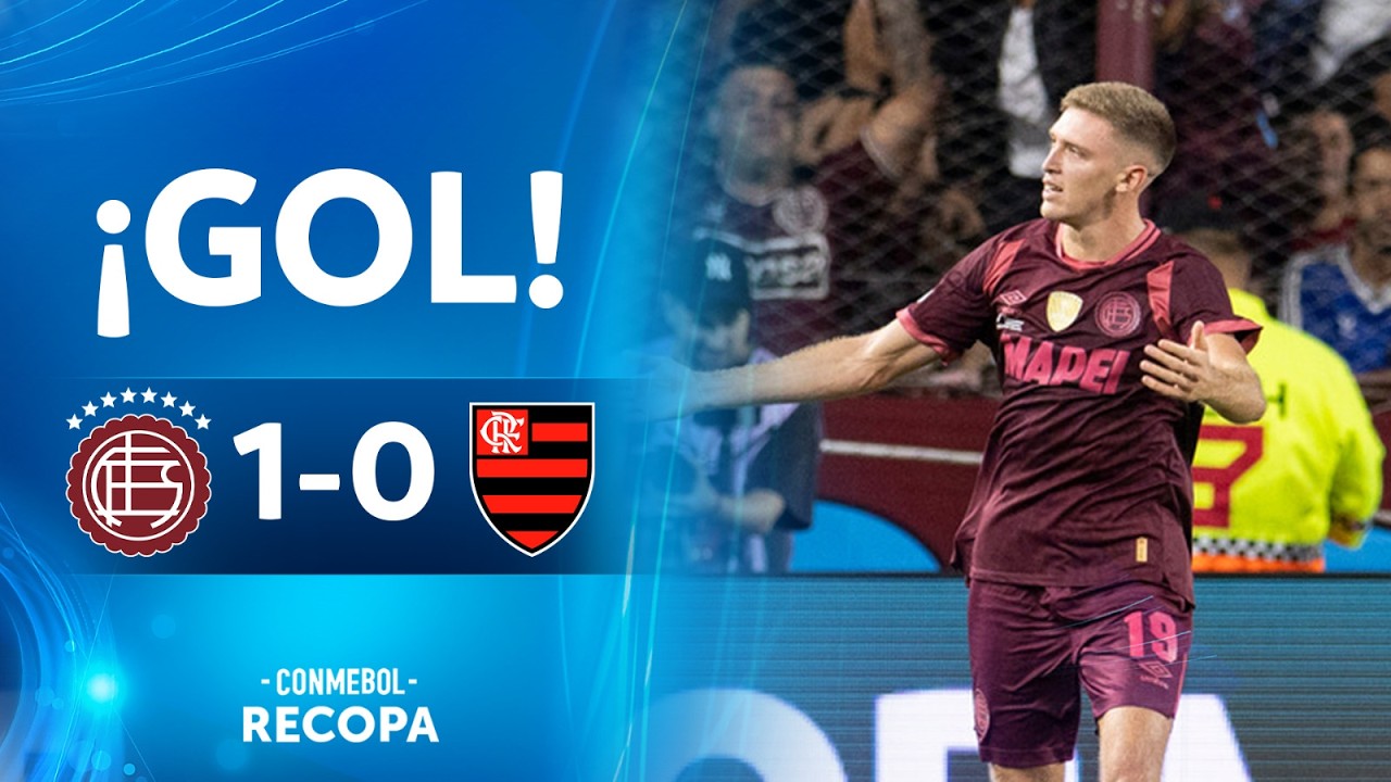 GOL | LAN&Uacute;S vs. FLAMENGO | CONMEBOL RECOPA 2026