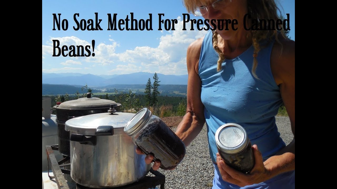 Pressure Canning Beans~ NO SOAK METHOD!