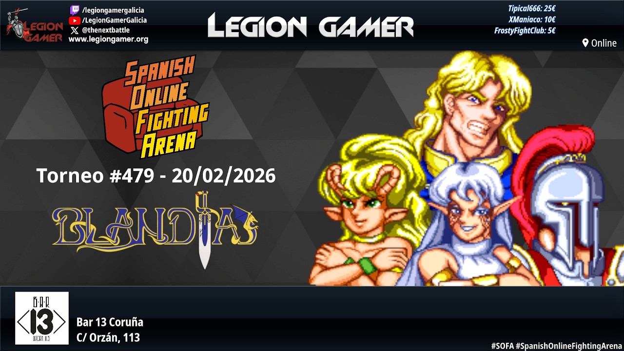 Spanish Online Fighting Arena #479 - Blandia