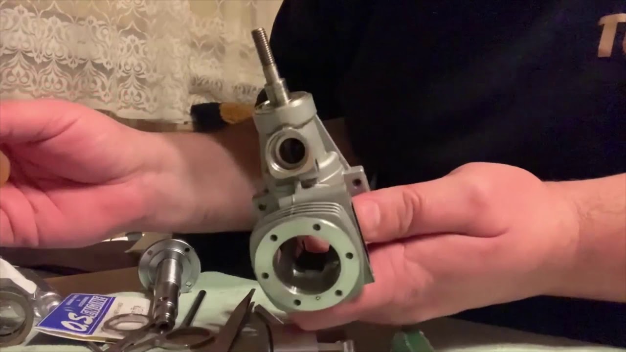 OS 50 SX-H Összerakás Part2 Dugattyú és a többiek