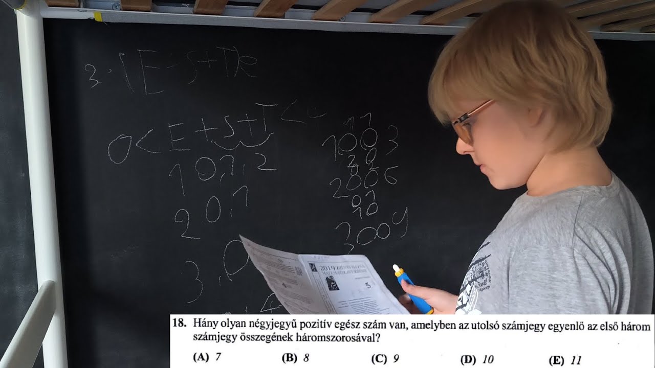 2019-es 5. oszt&aacute;lyos Zr&iacute;nyi Ilona Matematika verseny 2. fordul&oacute; (megyei)