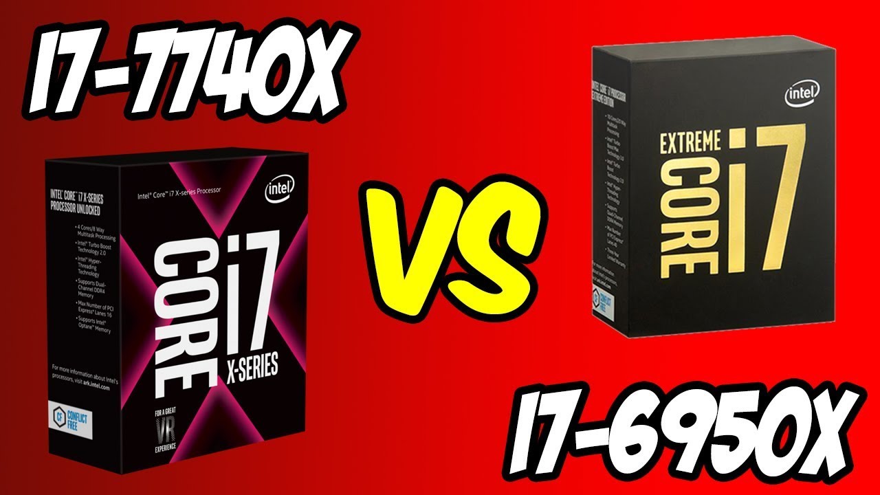 💥i7-7740X vs i7-6950X 🔥Benchmarks + Gaming Test! 🎮 [4K]