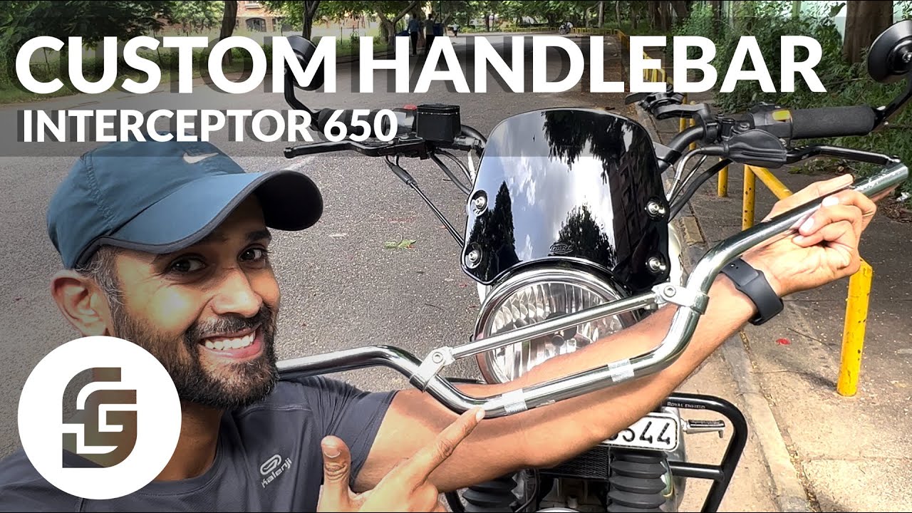 Моя индивидуальная настройка руля — Interceptor 650