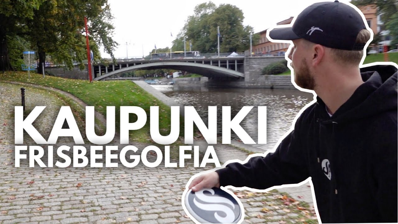 Frisbeegolfia Turun keskustassa | ft. Laza