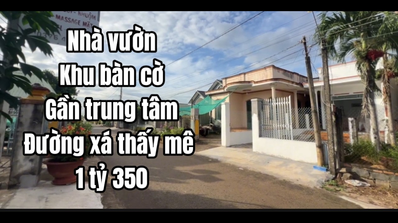 Về quê bán nhà vườn có thổ cư ở kinh doanh buôn bán đều được ở BRVT