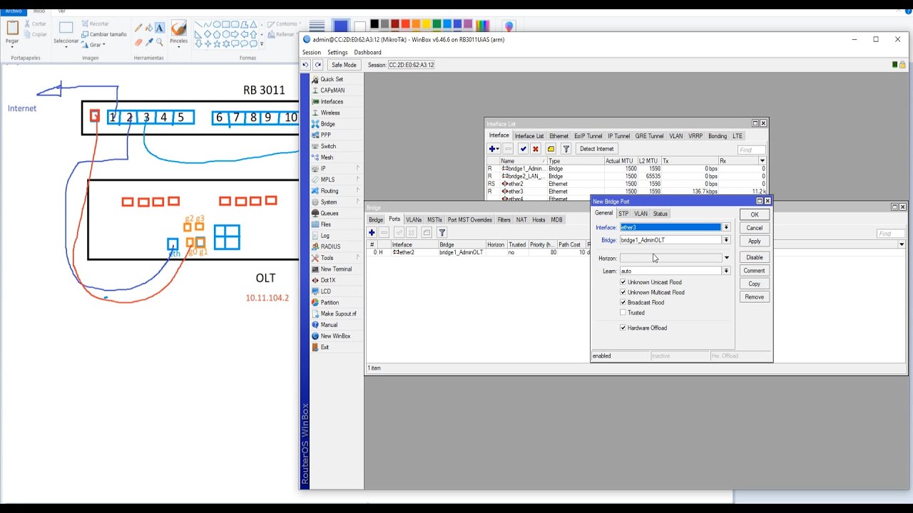 Configuración de OLT Huawei - Parte 02: Integración Mikrotik y OLT