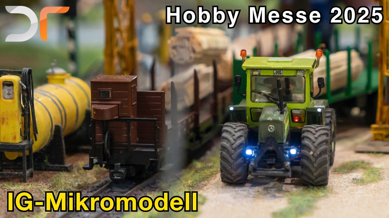 Hobby Modell 2025 - IG-Mikromodell - Gabelstapler in Aktion
