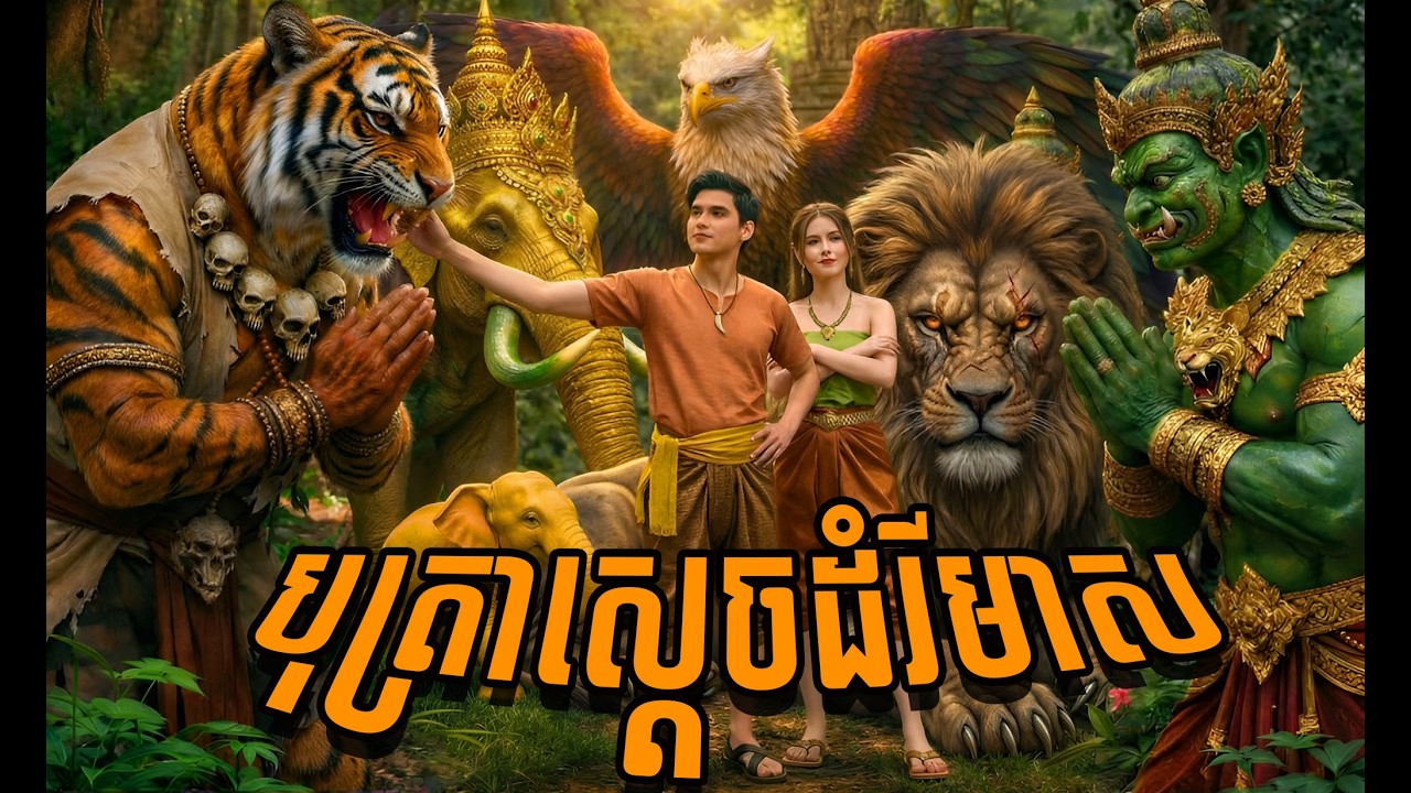 រឿង បុត្រាស្ដេចដំរីមាស (មួយរឿងពេញ) The Prince of the Golden Elephant King