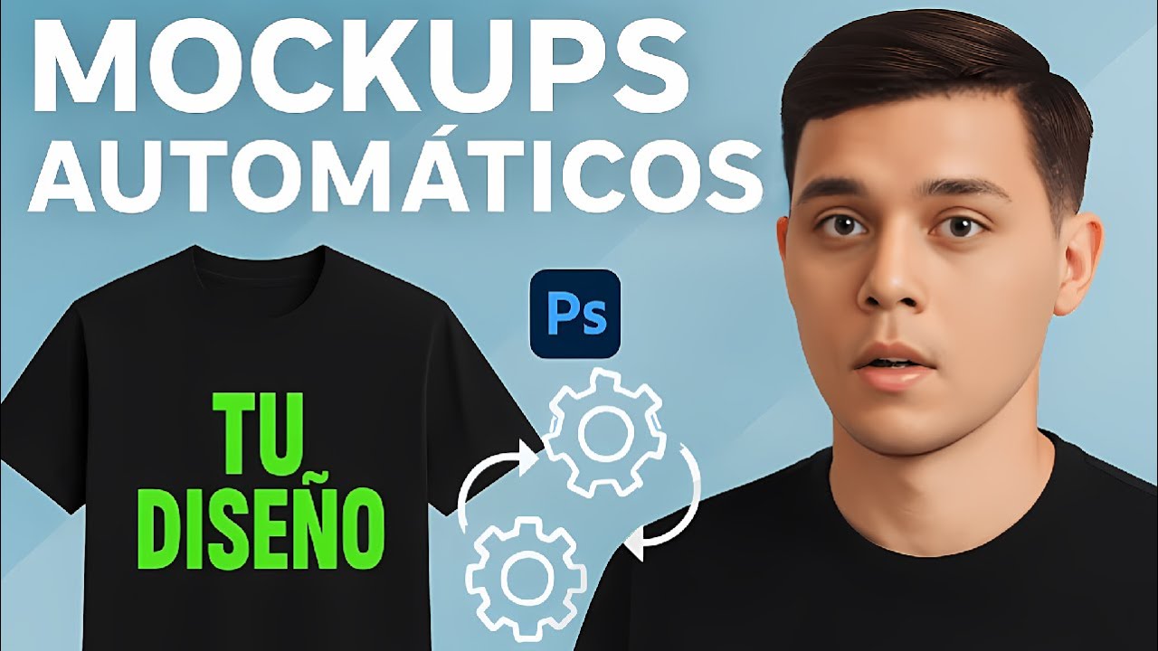 Crea 500 Mockups Automáticos En Minutos con Photoshop Olvídate de Hacerlos Uno por Uno (TUTORIAL)