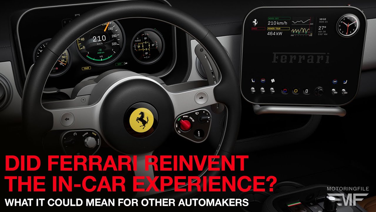 Неужели Ferrari и Джони Айв заново изобрели представление об ощущениях от вождения автомобиля?