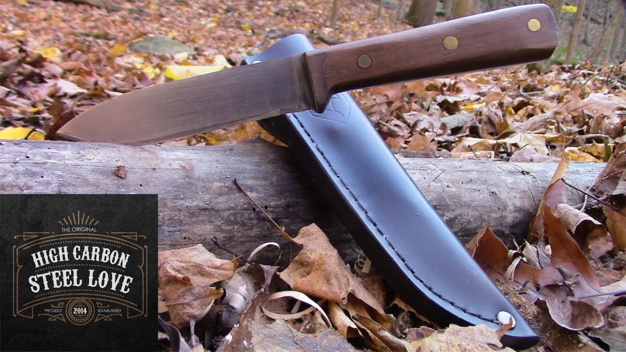 The Condor Kephart Knife, Bushcraft Notching and a One Stick Fire - HighCarbonSteel Love