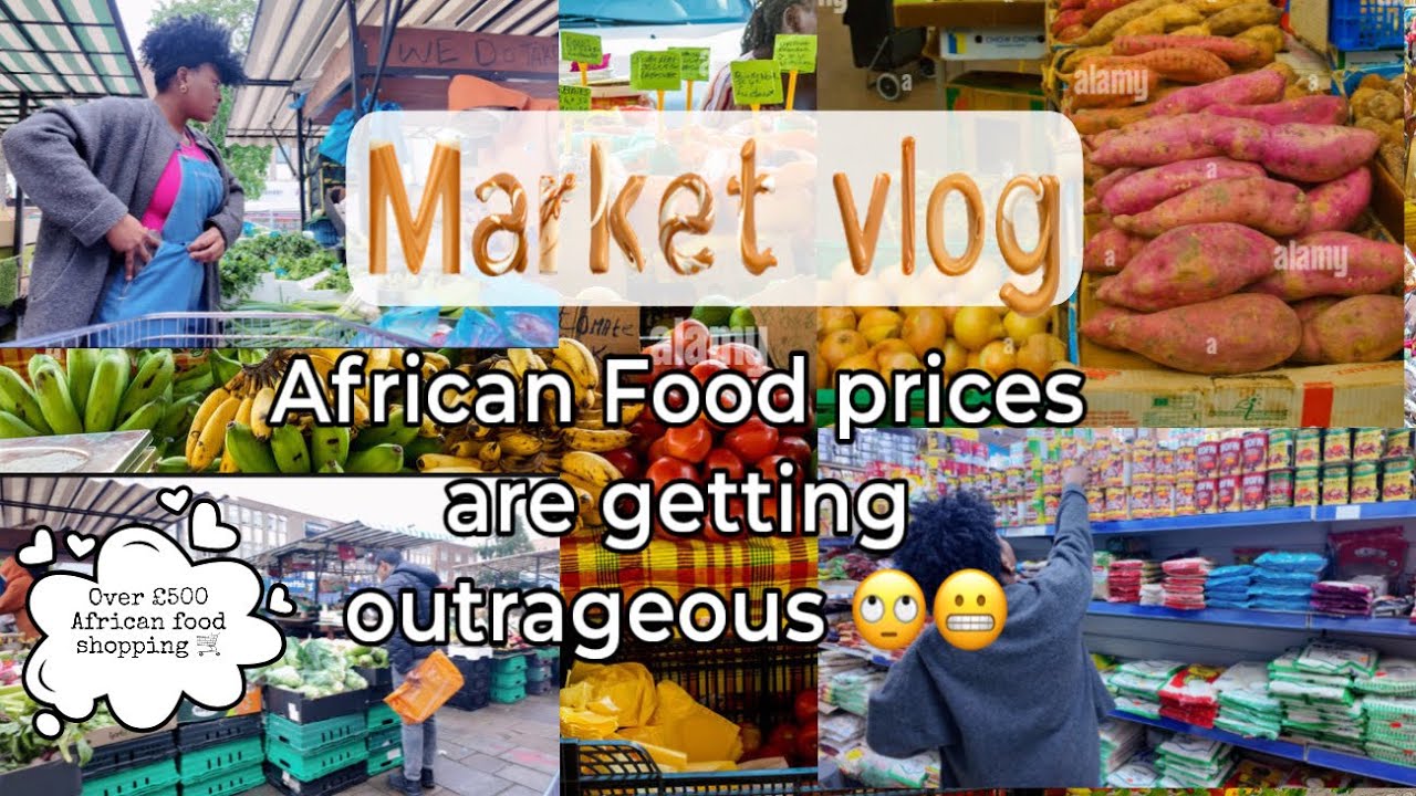 UK LIVING : African food shopping | Current prices | London Local Market | 