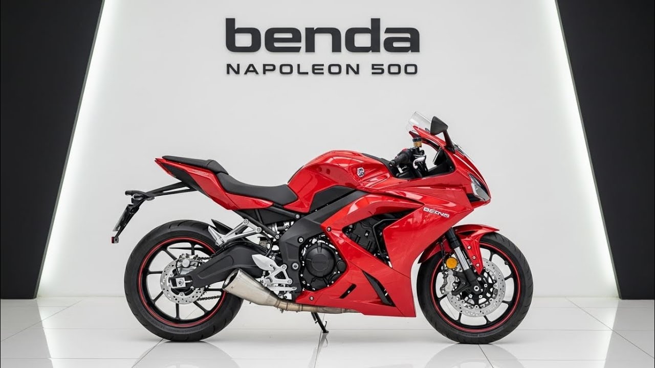 This 500cc V-Twin Cruiser SHOCKED Everyone! | 2026 Benda Napoleon 500”
