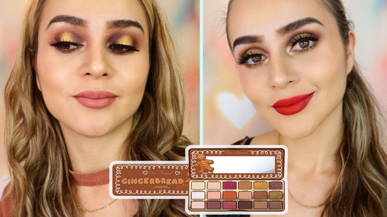 2 X 1 | GINGERBREAD SPICE TOO FACED | 2 LOOKS, 1 PALETA | Maquicienta