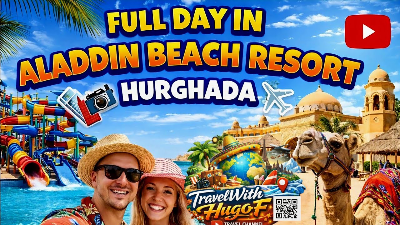 🇪🇬 Отель Aladdin Beach Resort Hurghada, полный день @TravelwithHugoF #отель #аладдин #хургада