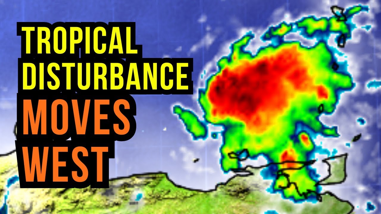 Caribbean Tropical System Moving West...