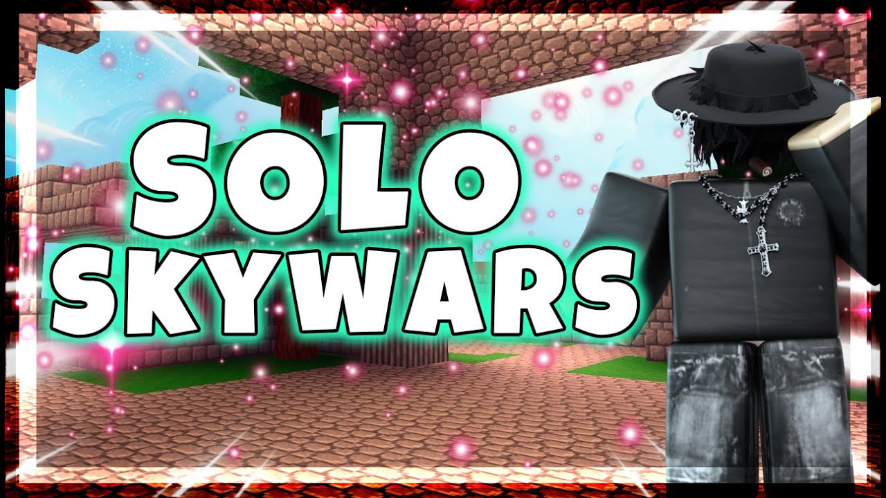 Solo Queue SKYWARS Gameplay | Roblox Bedwars Gameplay