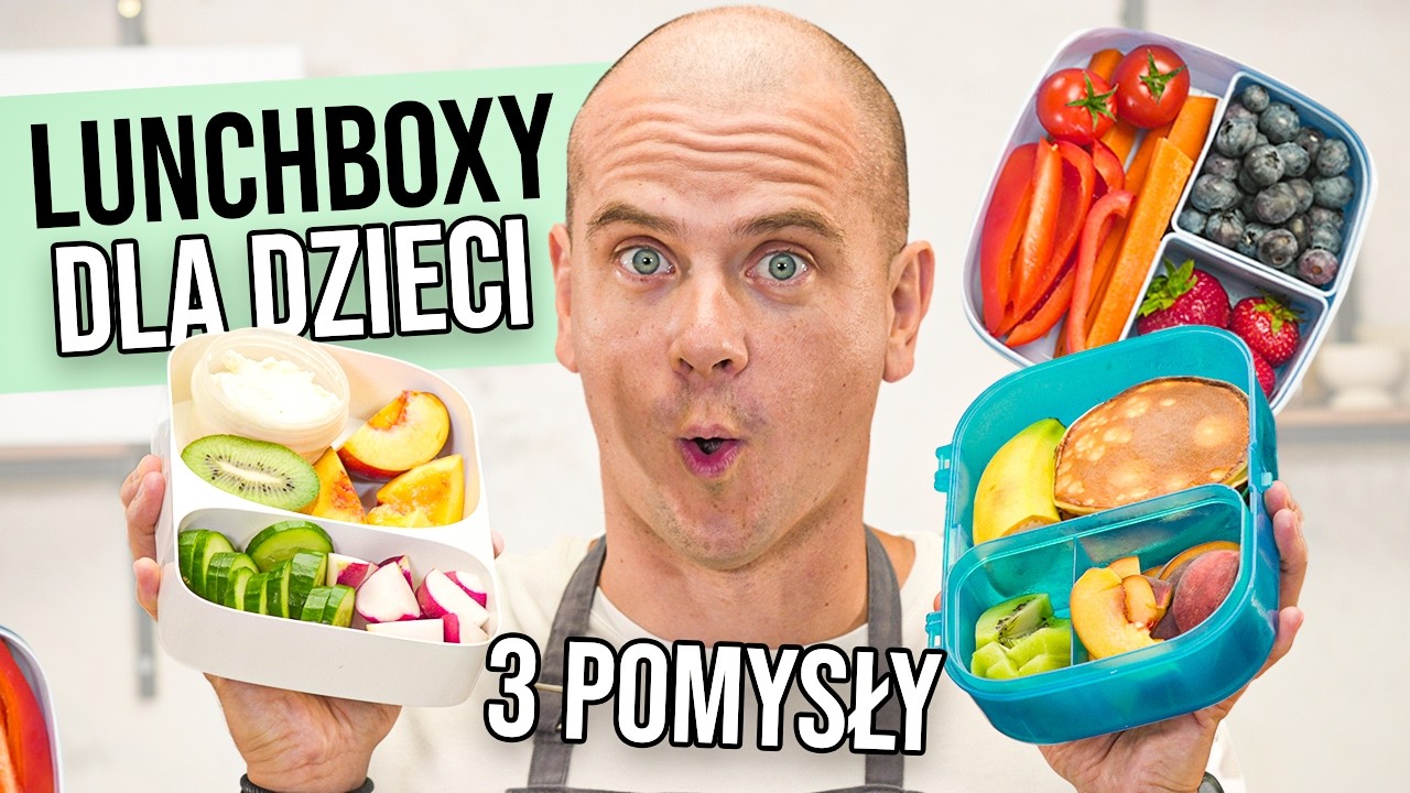 3 proste i szybkie pomysły na lunchboxy!  🍱