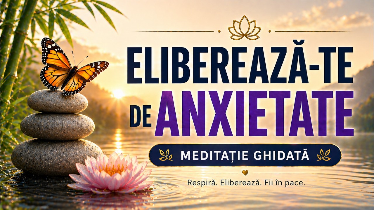 MEDITAȚIE GHIDATĂ PROFUNDĂ PENTRU VINDECAREA ANXIETĂȚII ˚⊱🪷⊰˚