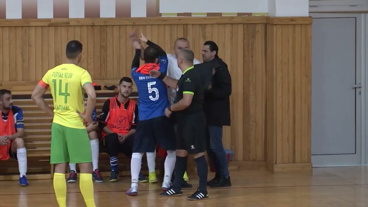 KMF Kalinovik vs KMF Akademac 3 - 6  17.12. 2022. Utakmica sedmog kola druge fusal lige Jug