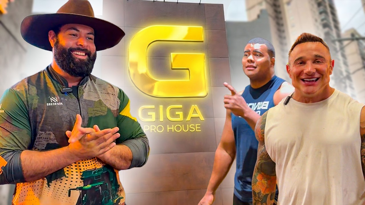 CONHECI A ACADEMIA DE OURO DO FÁBIO GIGA