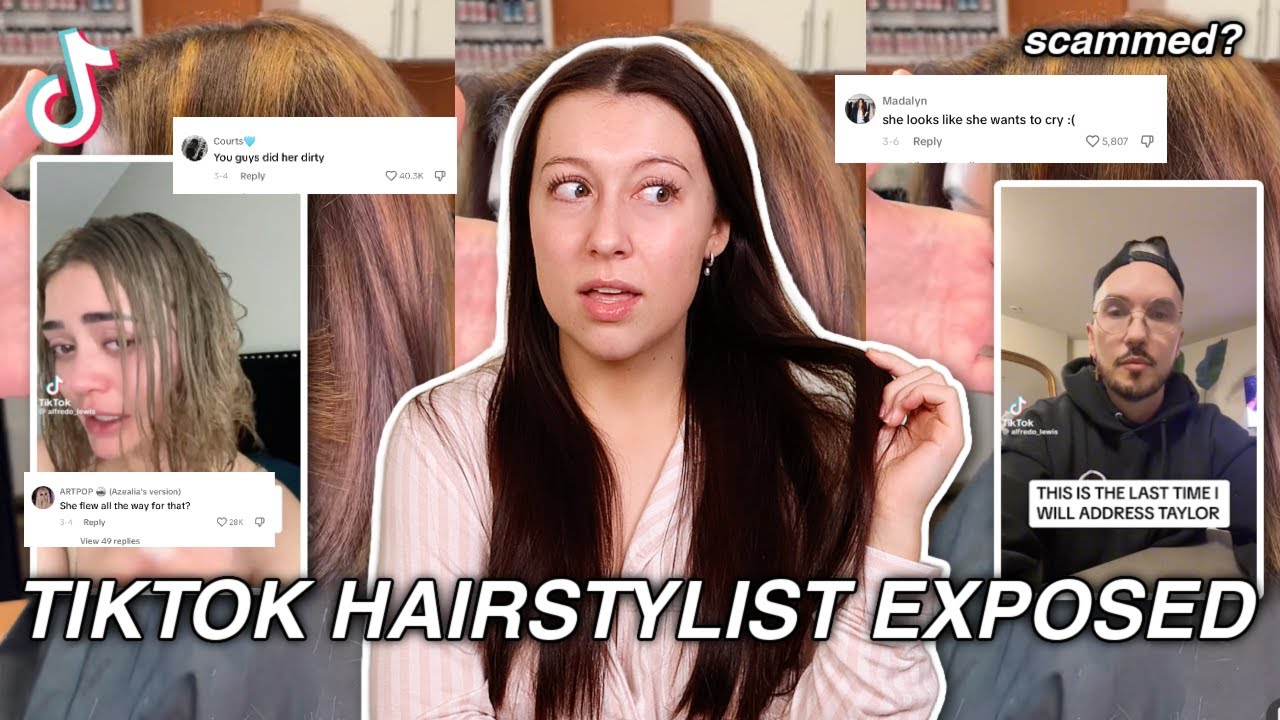 TikTok Hairstylist EXPOSED for Botched Hair! HairGate